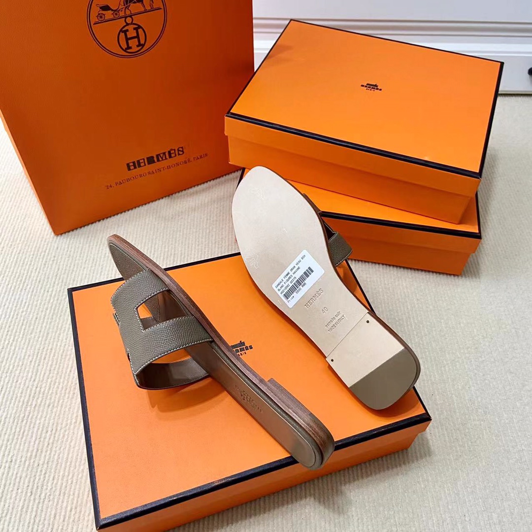 에르메스 올수공 오란 슬리퍼 샌들 앱송 29